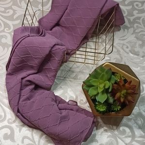 Lavender shawl
